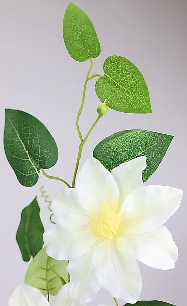 I.GE.A. Kunstblume "Clematisranke Waldrebe", Zweig Einzelblume Stielblume, günstig online kaufen