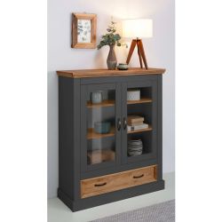 Home affaire Vitrine Selma Highboard aus günstig online kaufen