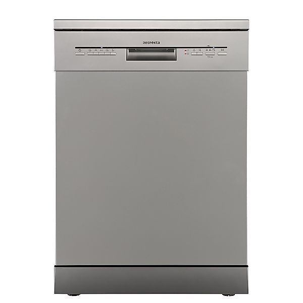 Respekta Unterbau-Geschirrspüler Bena 60 cm Silber günstig online kaufen