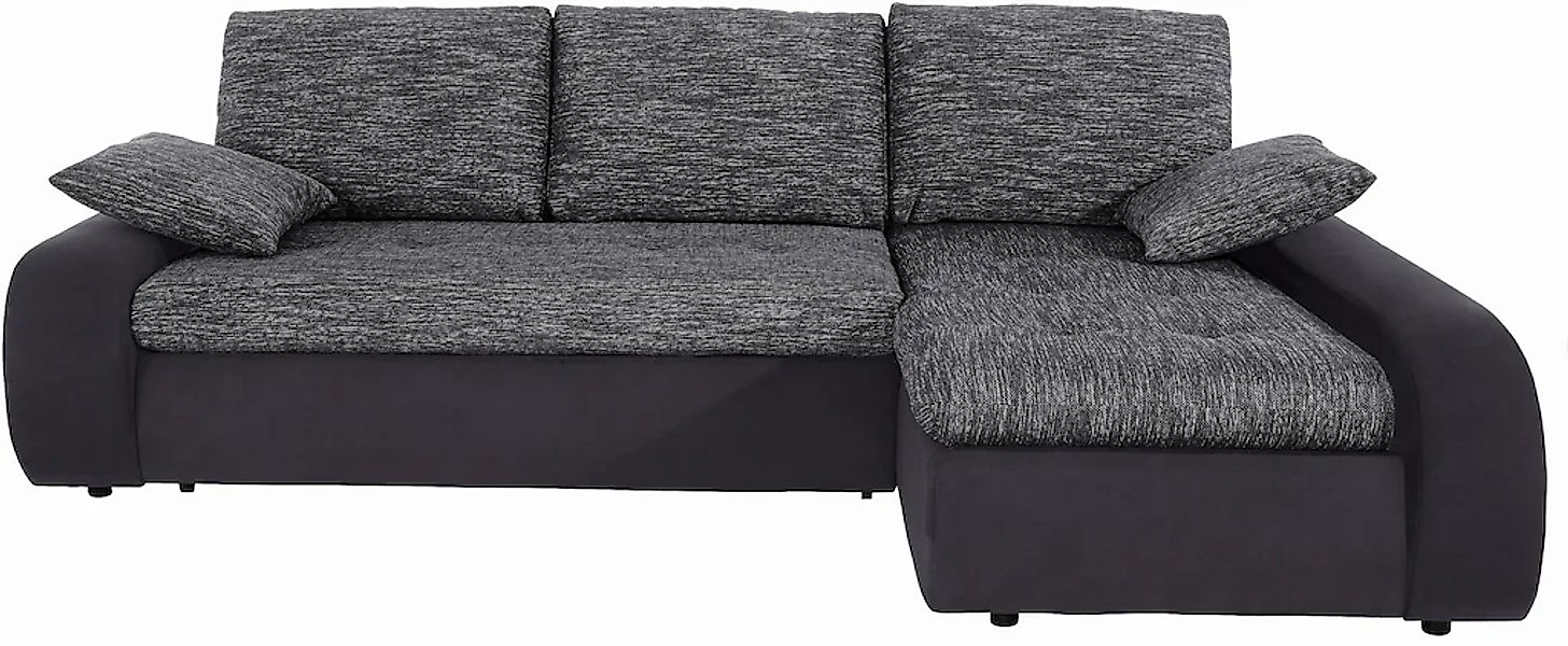 TRENDMANUFAKTUR Ecksofa "Indie, modern und bequem, Materialmix, OTTOs Choic günstig online kaufen