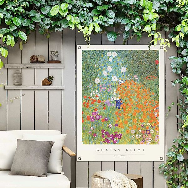 Reinders! Poster »Gustav Klimt - Bauerngarten« günstig online kaufen