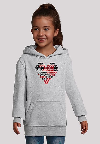 F4NT4STIC Kapuzenpullover "I love you 01001001 Binary Code Herz Valentinsta günstig online kaufen