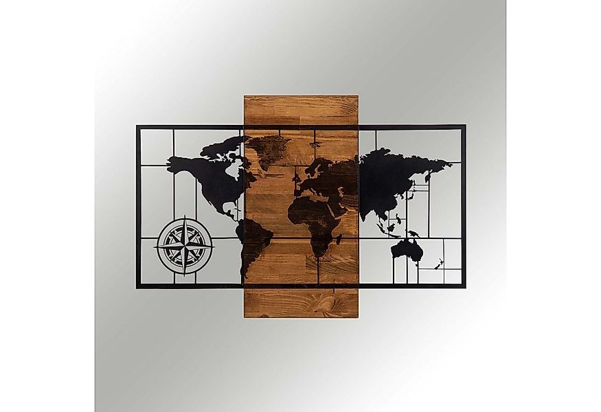 Wallity Wanddekoobjekt 100% METAL (Thickness: 1,2 mm) 85 x 58 cm Z1744 (1 S günstig online kaufen
