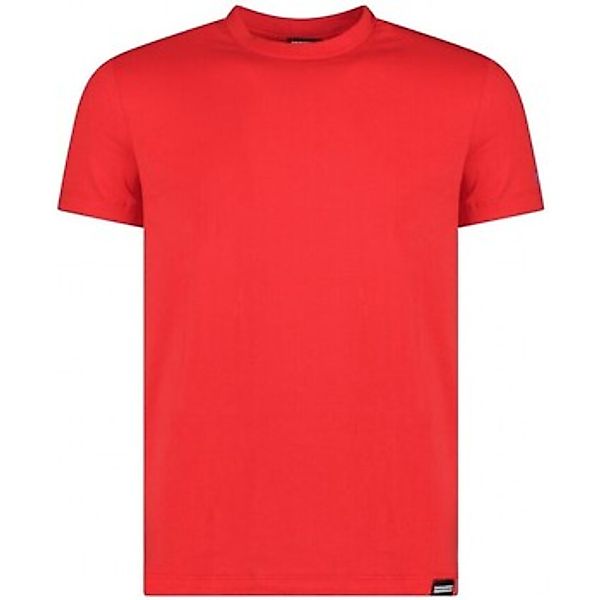 Dsquared  T-Shirts & Poloshirts Rundhals-Logo-T-Shirt günstig online kaufen