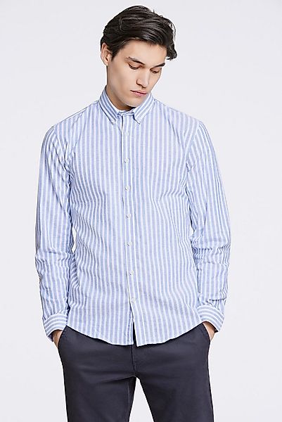 LINDBERGH Langarmhemd mit Streifenmuster günstig online kaufen