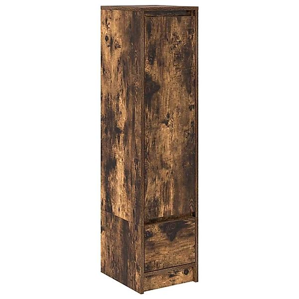 vidaXL Highboard Räuchereiche 29,5x34x119,5 cm Holzwerkstoff 861656 günstig online kaufen