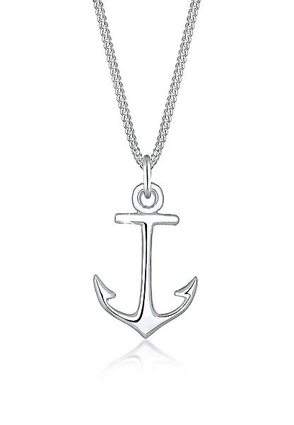 Elli Kette mit Anhänger Anhänger Anker 925 Sterling Silber, Anker günstig online kaufen