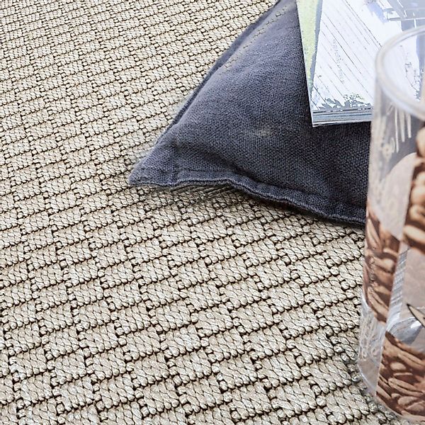Paco Home Teppich Timber 125, rund, günstig online kaufen