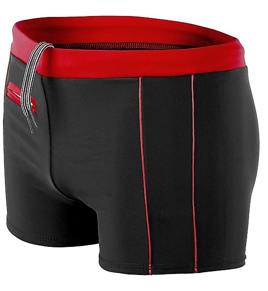 Aquarti Badehose Aquarti Herren Badehose Kurz mit Kontrastpaspel günstig online kaufen