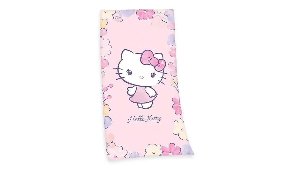 Hello Kitty Badetuch  Hello Kitty ¦ mehrfarbig ¦ Maße (cm): B: 75 H: 1 Badt günstig online kaufen