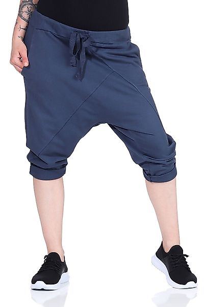 CLEO STYLE Jogginghose Bermuda 107 Dunkelblau günstig online kaufen