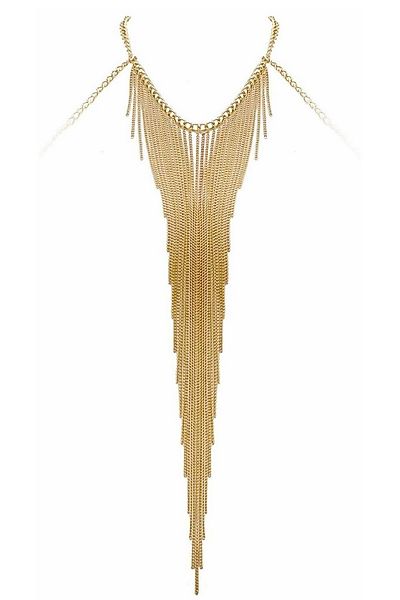 Escora Lange Kette anmutige Lange Halskette V-Form sexy C06 günstig online kaufen