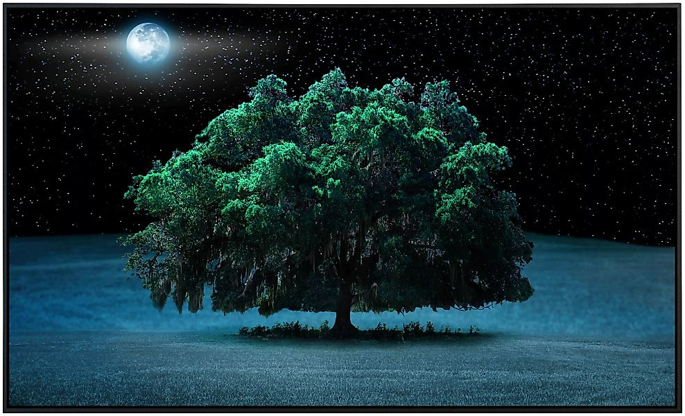 Papermoon Infrarotheizung »Baum in Landschaft bei Nacht«, sehr angenehme St günstig online kaufen