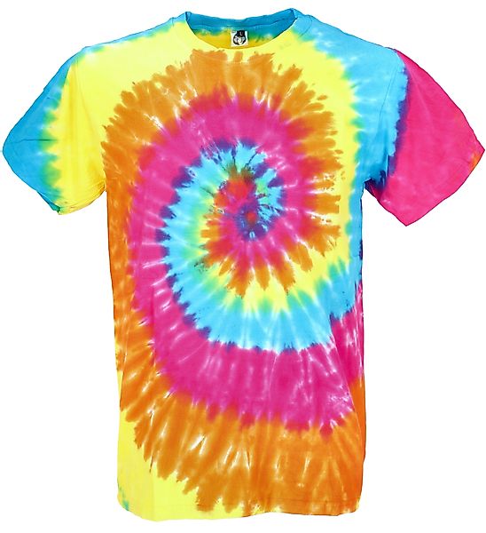 Guru-Shop T-Shirt Batik T Shirt, Herren günstig online kaufen