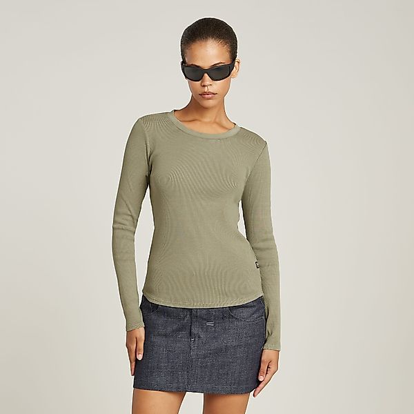 G-STAR Langarmshirt Tops Overdyed slim im günstig online kaufen