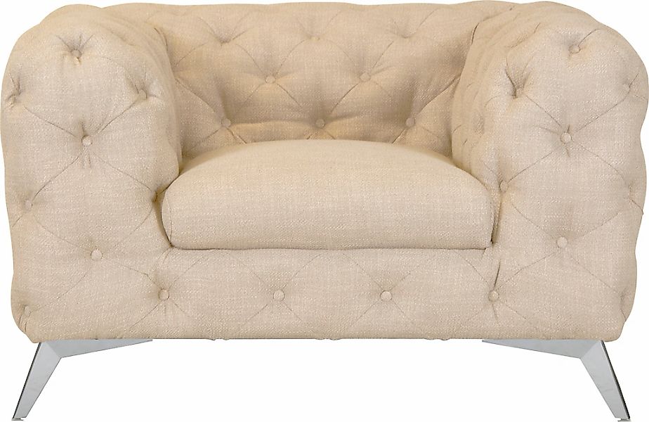 Home affaire Chesterfield-Sessel "Glynis Sessel" aufwändige Knopfheftung, m günstig online kaufen