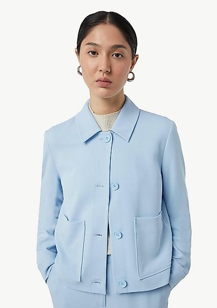 comma Jackenblazer Indoor-Jacke Jacke im Boxy Cut mit Strukturmuster günstig online kaufen