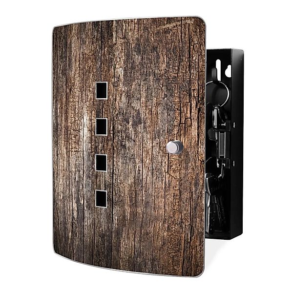 Banjado Design Schlüsselkasten Aus Edelstahl Für 10 Schlüssel 24x21,5x7cm M günstig online kaufen