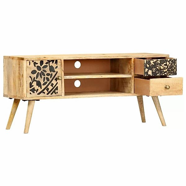 Tv-schrank 100 X 30 X 45 Cm Massivholz Mango günstig online kaufen