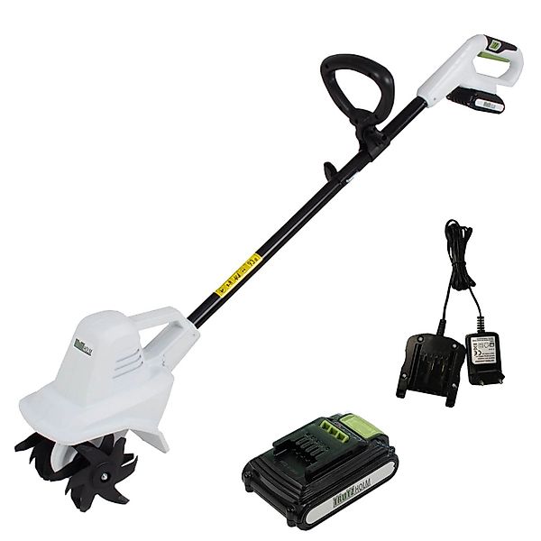 TRUTZHOLM Akku Bodenhacke 20V 2Ah mit Akku und Ladegerät 19 cm Arbeitsbreit günstig online kaufen