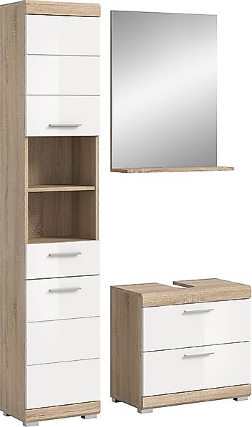 INOSIGN Badmöbel-Set Siena, 3 teilig, bestehend günstig online kaufen