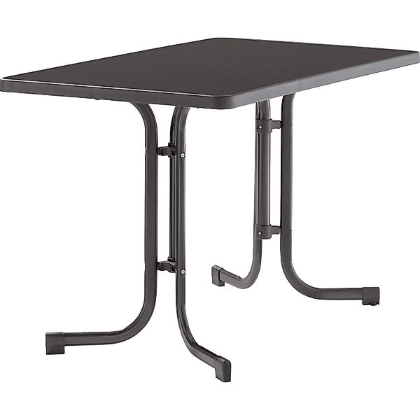 Sieger Klapptisch Rechteckig Eisengrau 70 cm x 115 cm günstig online kaufen