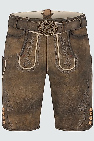 Lederhose Dante mit Gürtel günstig online kaufen