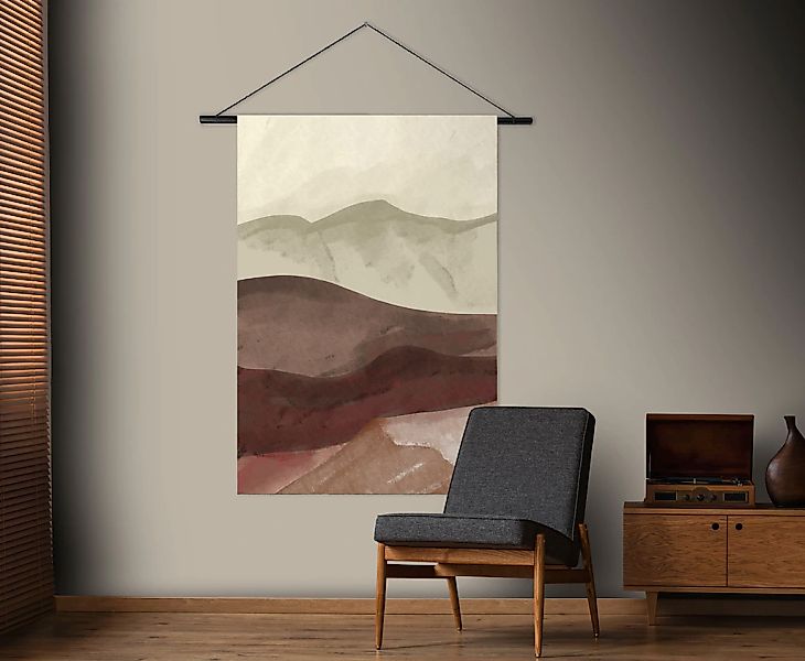 Art for the home Wandbild "Horizont Aquarell" Art  Landschaft 1 Stk. tlg. T günstig online kaufen