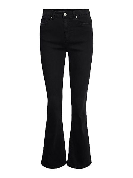 VERO MODA Vmsiga High Waist Jeans Damen Schwarz günstig online kaufen