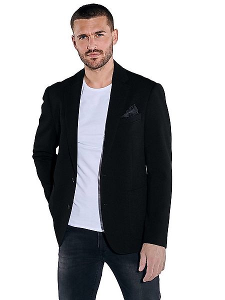 emilio adani Sakko Herren Freizeit-Sakko slim fit, Schwarz günstig online kaufen
