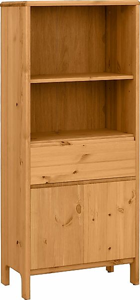 OTTO products Midischrank "Jorrick", Breite 60 cm, Massivholz Kiefer mit Bi günstig online kaufen