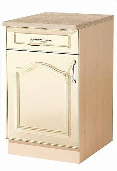 wiho Küchen Unterschrank "Linz", 50 cm breit, in Landhaus-Optik günstig online kaufen