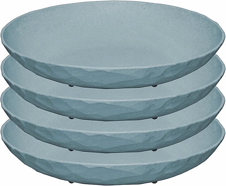 KOZIOL Suppenteller »CLUB PLATE, tief, Ø 22 cm, aus biozirkulärem Material« günstig online kaufen