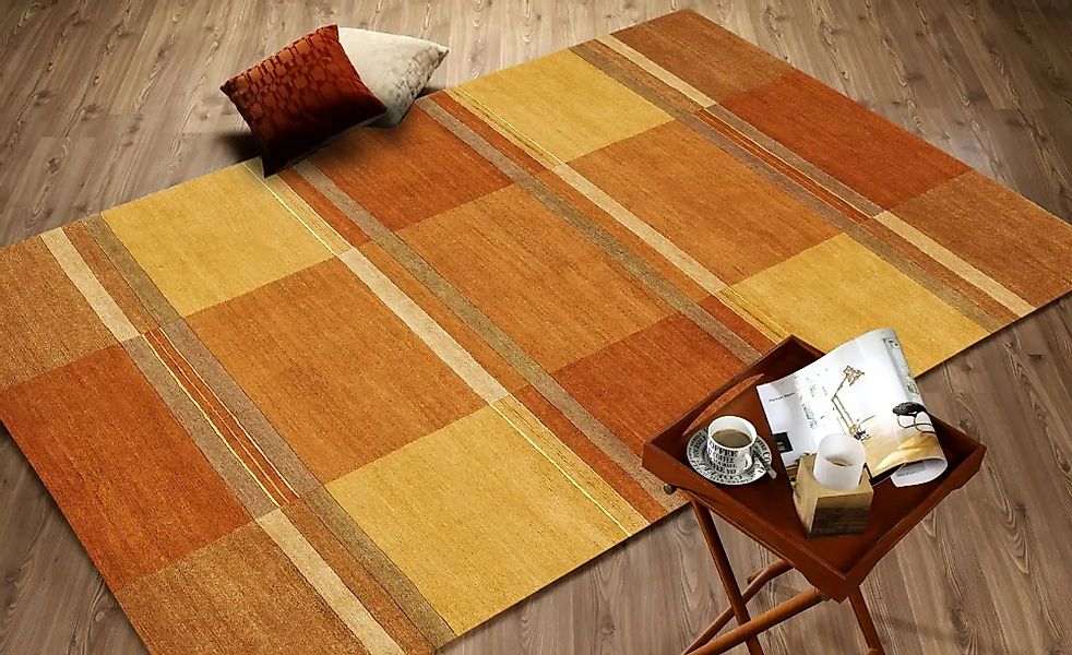 OCI DIE TEPPICHMARKE Teppich "Sensation Soya" rechteckig 6 mm Höhe handgekn günstig online kaufen