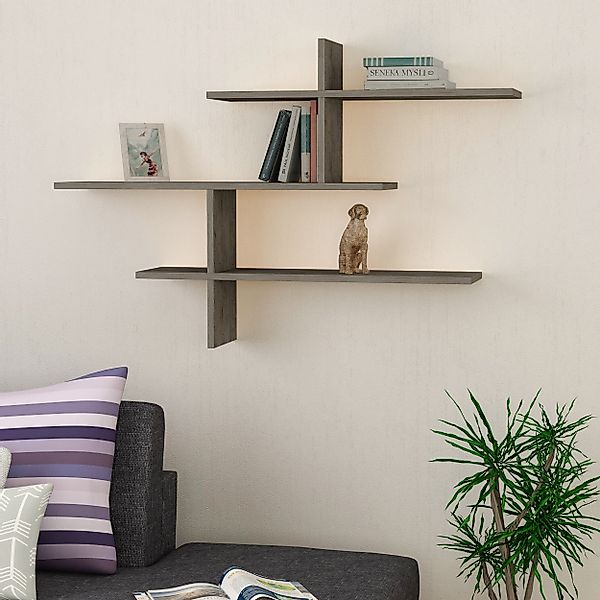 Decortie Wandregal Leo, Modernes Wandregal, Schwimmendes günstig online kaufen