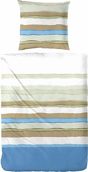 Primera Bettwäsche "Renforce Bettwäsche Slushy" 2 Stk. mit spannenden Verlä günstig online kaufen