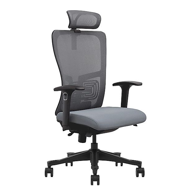 LMG Germany Bürostuhl, Kopfstütze, 3D-Armlehnen, Doppellendenstütze, günstig online kaufen