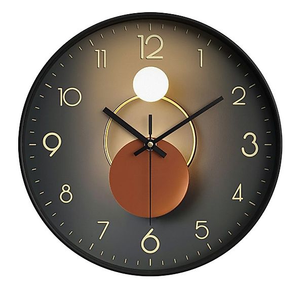 RWEUOQ Wanduhr Glaswanduhr Stille, Scan Mechanische günstig online kaufen