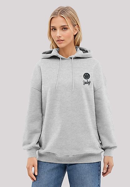 F4NT4STIC Kapuzenpullover "Smiley Script Wordmark dark Bestickt", Premium Q günstig online kaufen