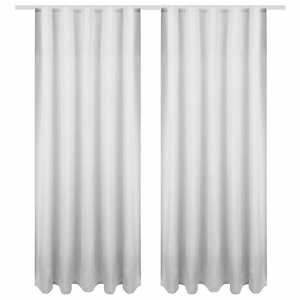Bestgoodies Dekoschal Ellen Universalband Blickdicht 2er Pack 140 cm x 145 günstig online kaufen