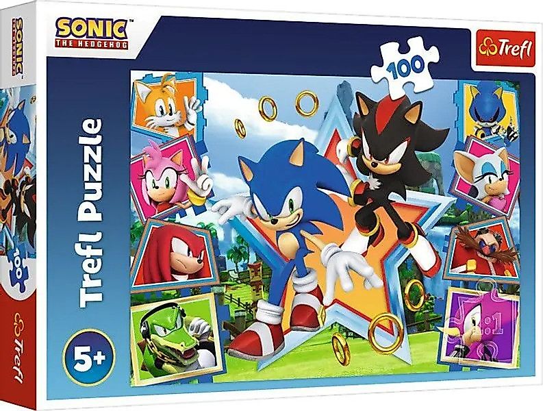 Trefl Puzzle Puzzle 100 - Sonic, günstig online kaufen