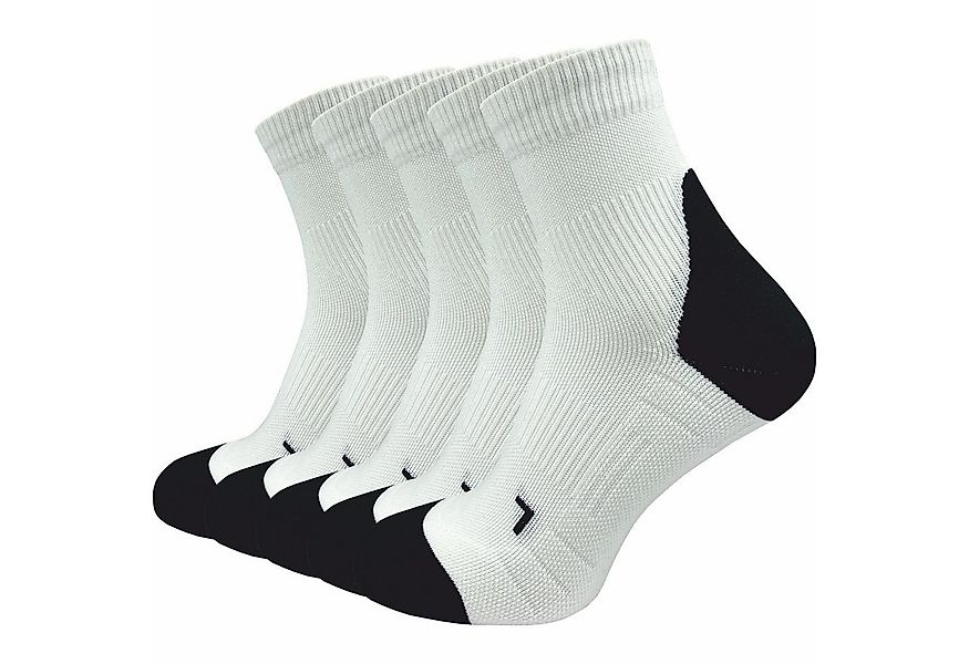 GAWILO Laufsocken für Herren mit Kompression und Polsterung in bunt, schwar günstig online kaufen