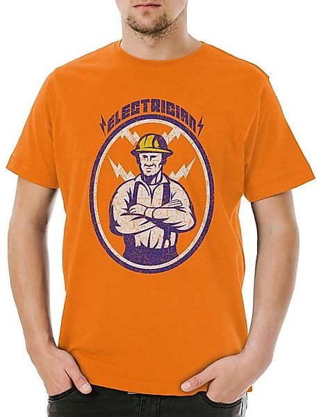 Urban Backwoods Print-Shirt Urban Backwoods Electrician IV Herren T-Shirt O günstig online kaufen