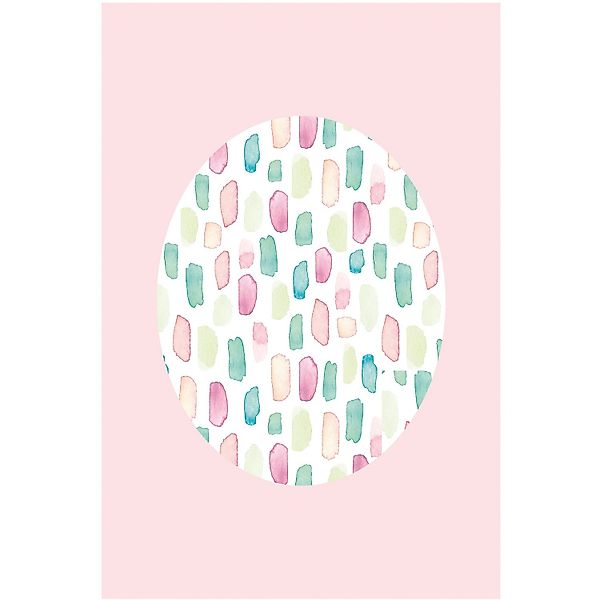 Komar Bild »Shelly Patterns Rose« 1 Stk. tlg. Wandbild zur Dekoration - ohn günstig online kaufen