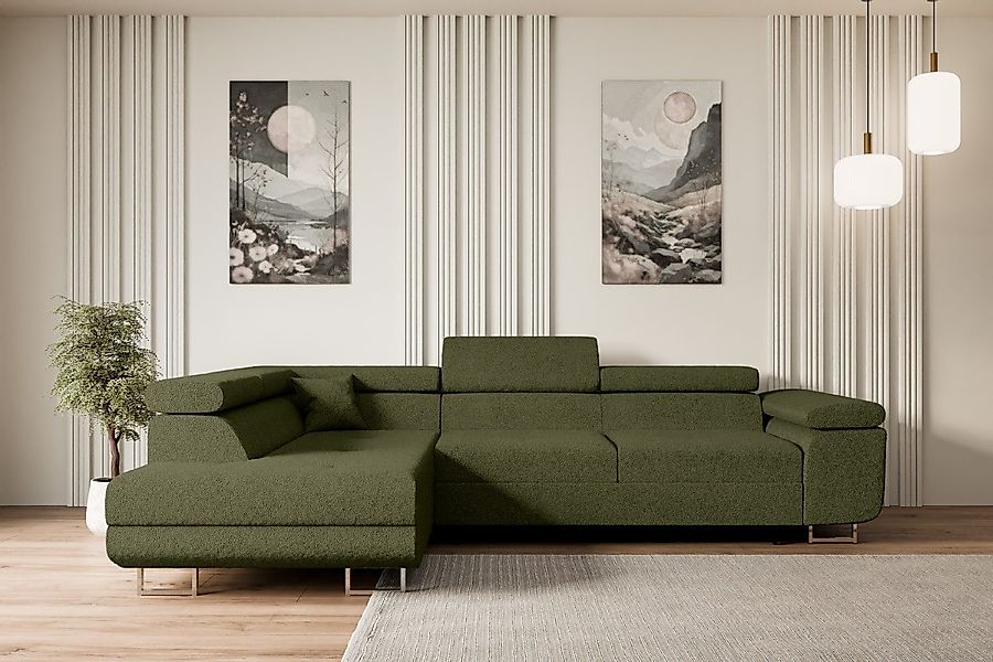 ALTDECOR Ecksofa GUSA-L, Couch mit Schlaffunktion, günstig online kaufen