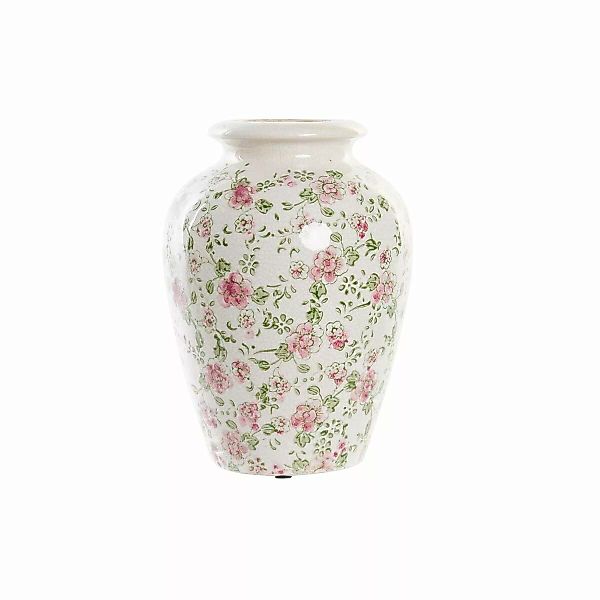 Vase Dkd Home Decor Weiß Grün Granatrot Steingut Shabby Chic (18 X 18 X 25 günstig online kaufen