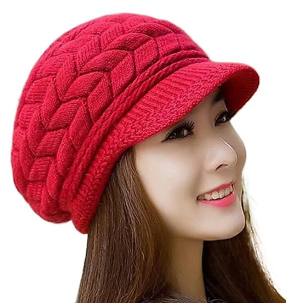 Coonoor Strickmütze Damen Wintermütze aus dickem, günstig online kaufen