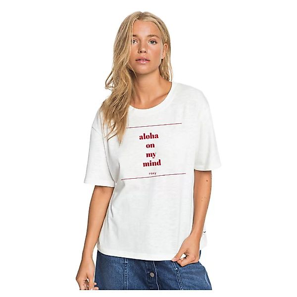 Roxy The Sweetest C Kurzärmeliges T-shirt XS Snow White günstig online kaufen