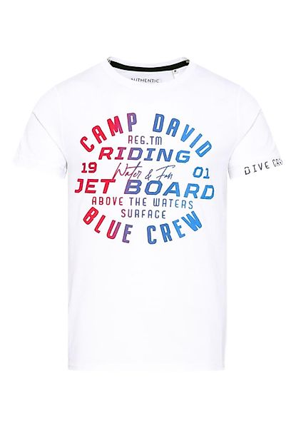CAMP DAVID T-Shirt T-Shirt Kurzarmshirt (1-tlg., günstig online kaufen