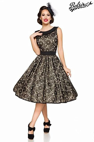 BELSIRA A-Linien-Kleid 50er Jahre Pin Up Rockabilly Kleid Retrokleid Vintag günstig online kaufen